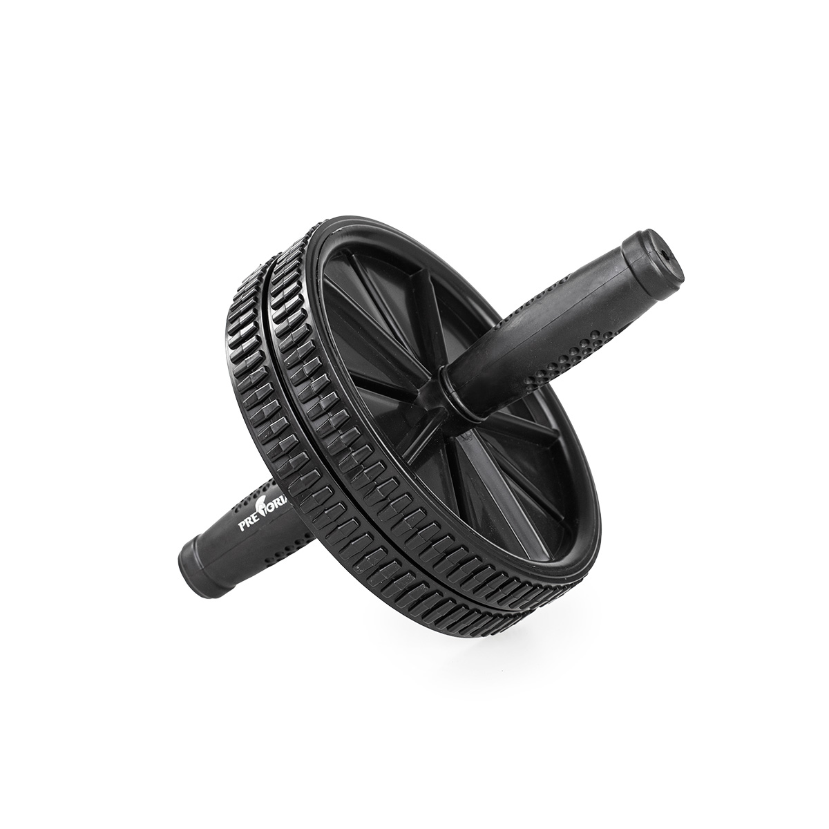 Kółko wałek podwójne do ćwiczeń mięśni brzucha AB Wheel z matą Pretorians